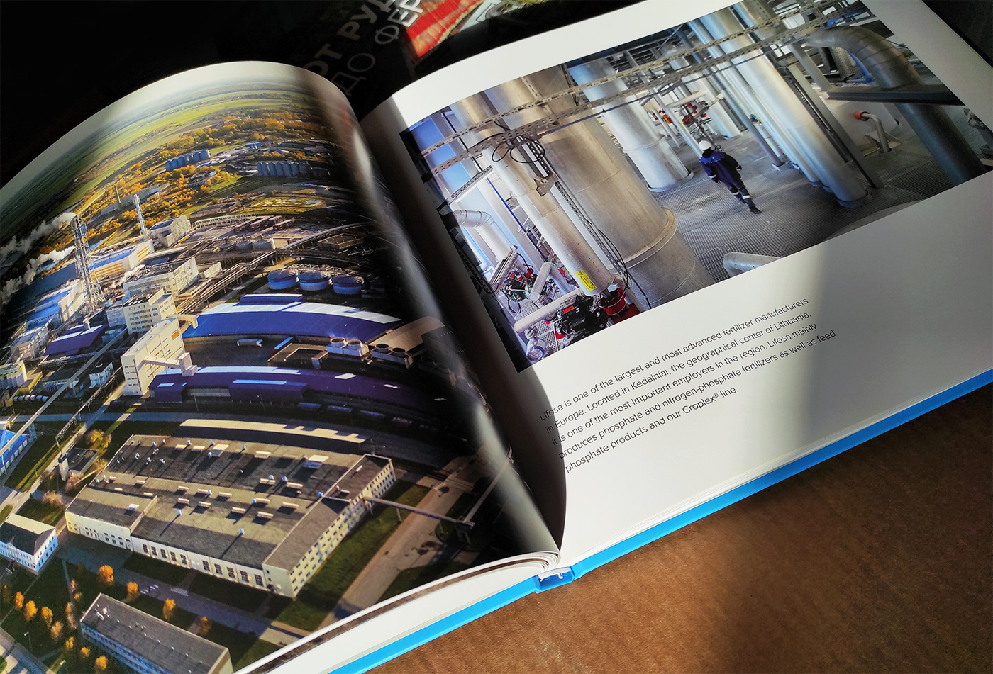 book book design Corporate Book EuroChem Fertilizer industrial industry Layout Design photobook