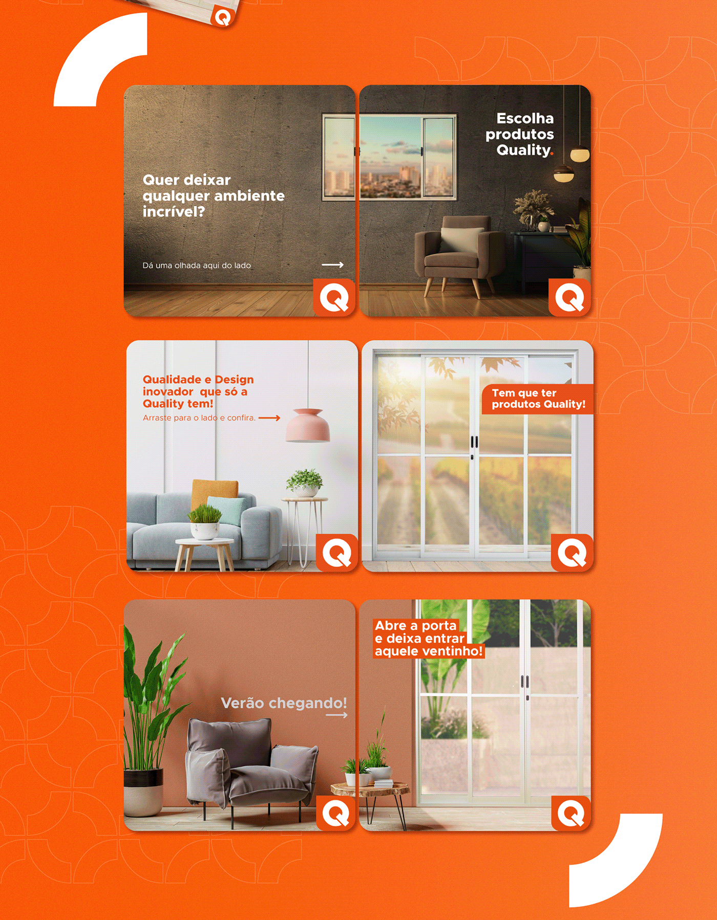 banner design design gráfico esquadrias esquadrias de aluminio janelas marketing   post Quality social media