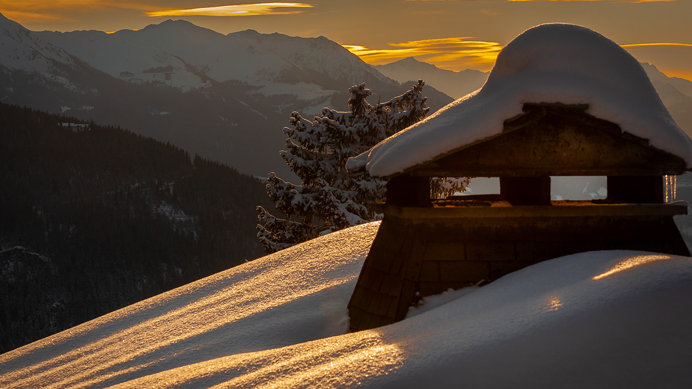 alps france Landscape mountain sunset