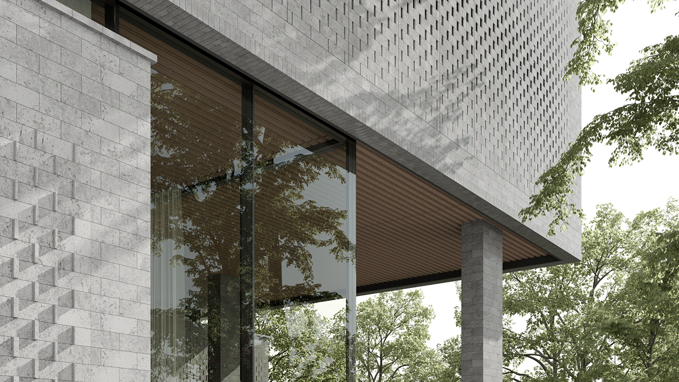 architectural architectural design architecture archviz CGI exterior visualization art house Render