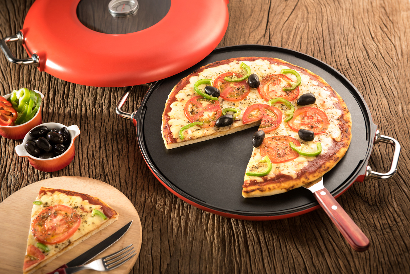 nona Pizza fluxer product 3D impressao3d Fotografia