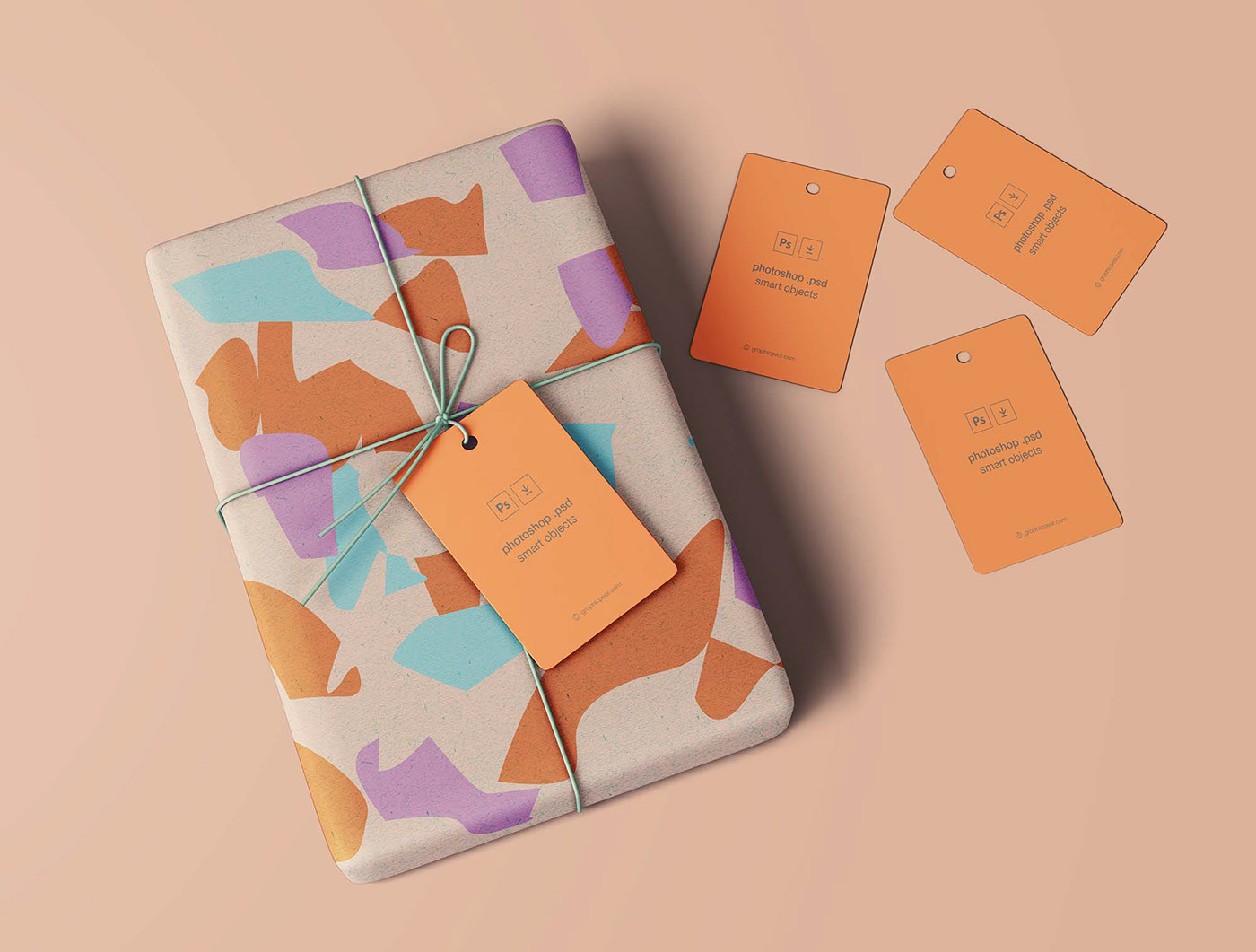 Download Free Wrapped Gift Mockup on Behance