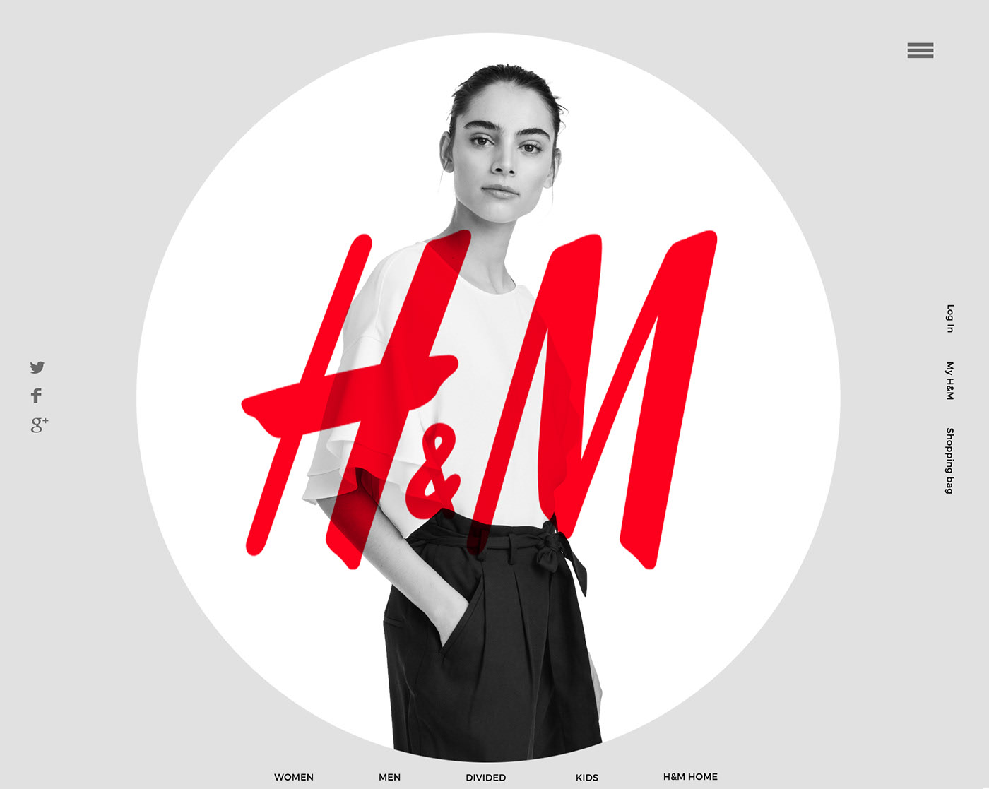 H&M Design UI/UX on Behance
