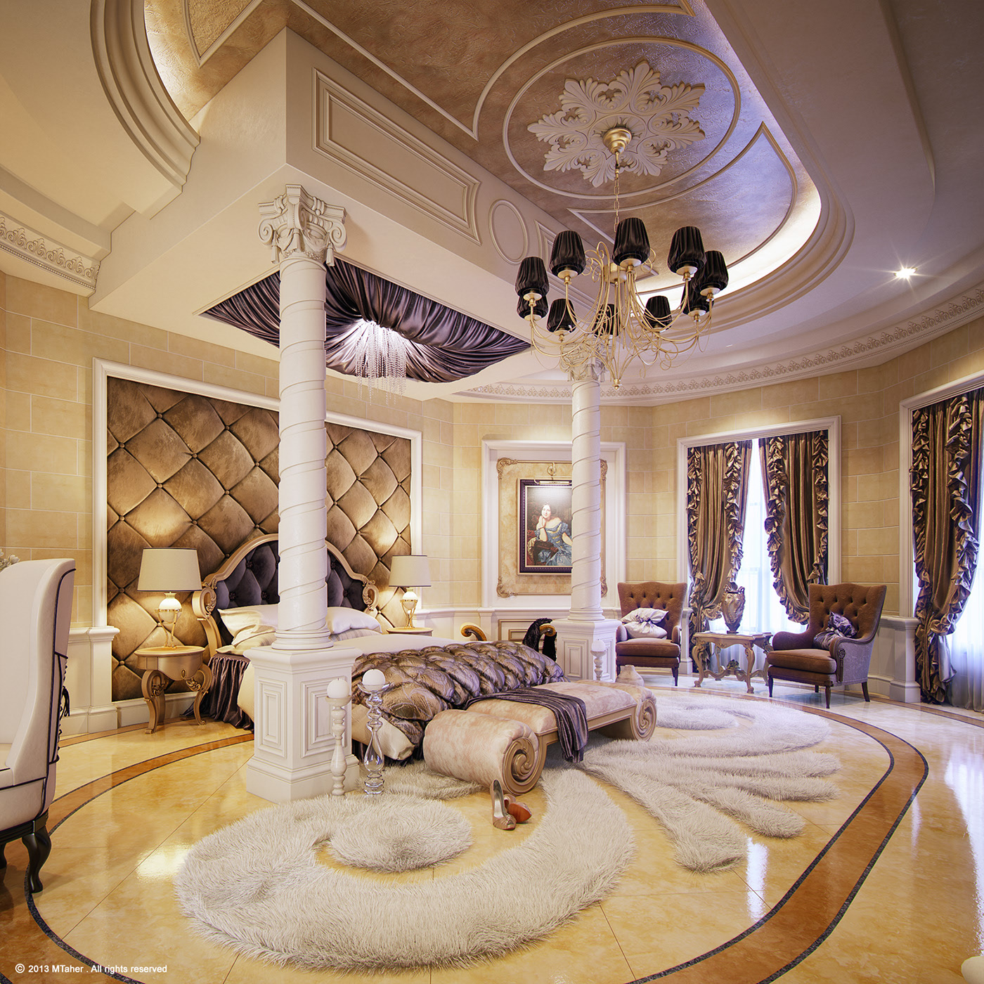 Elegant Master Bedroom Design: A Haven Of Luxurious Comfort And Style