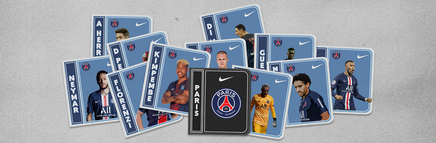 Figurinhas PSG 2020 on Behance