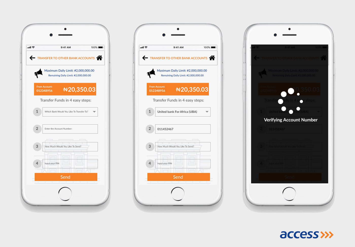 access bank mobile app redesign 
