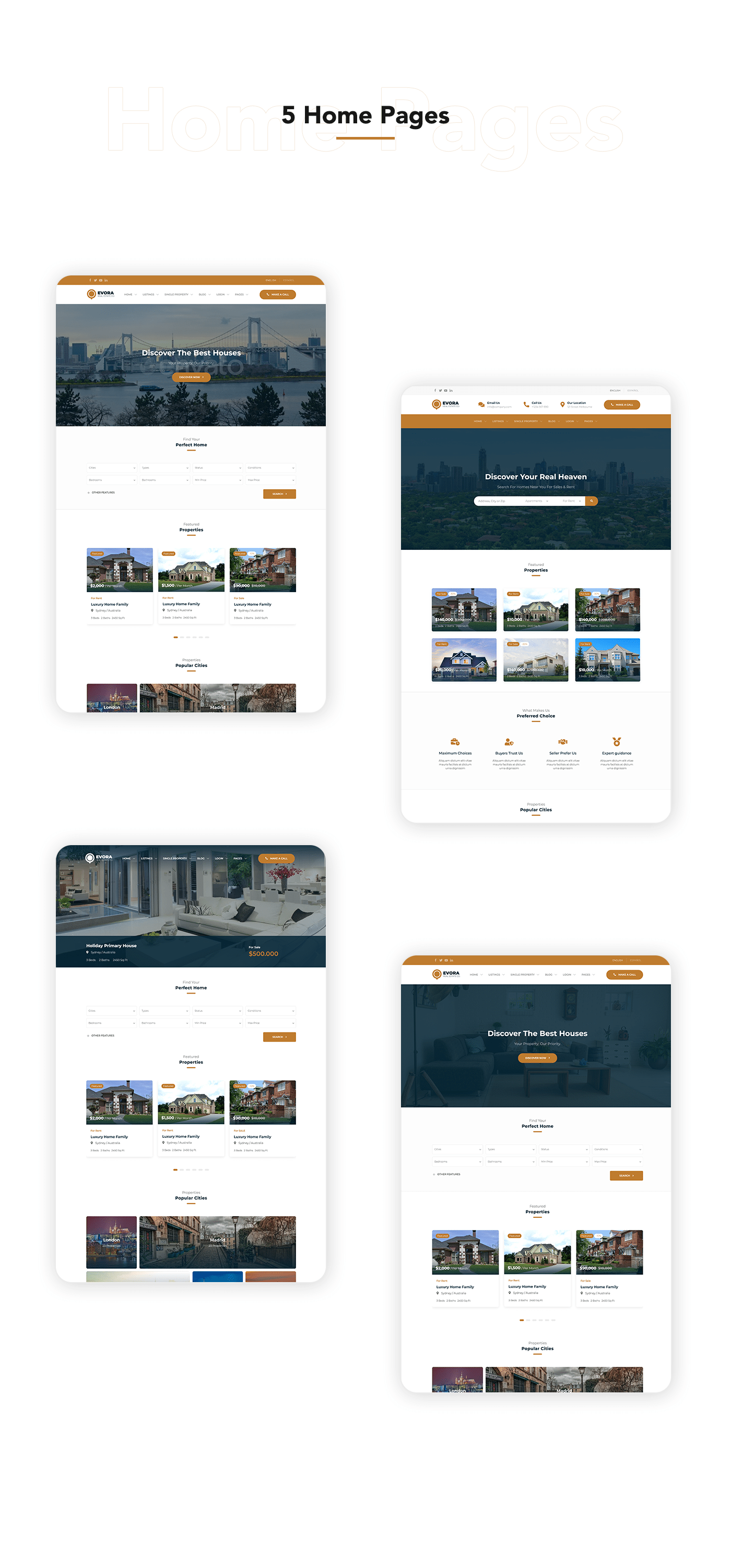 Evora - Real Estate HTML Template - 2