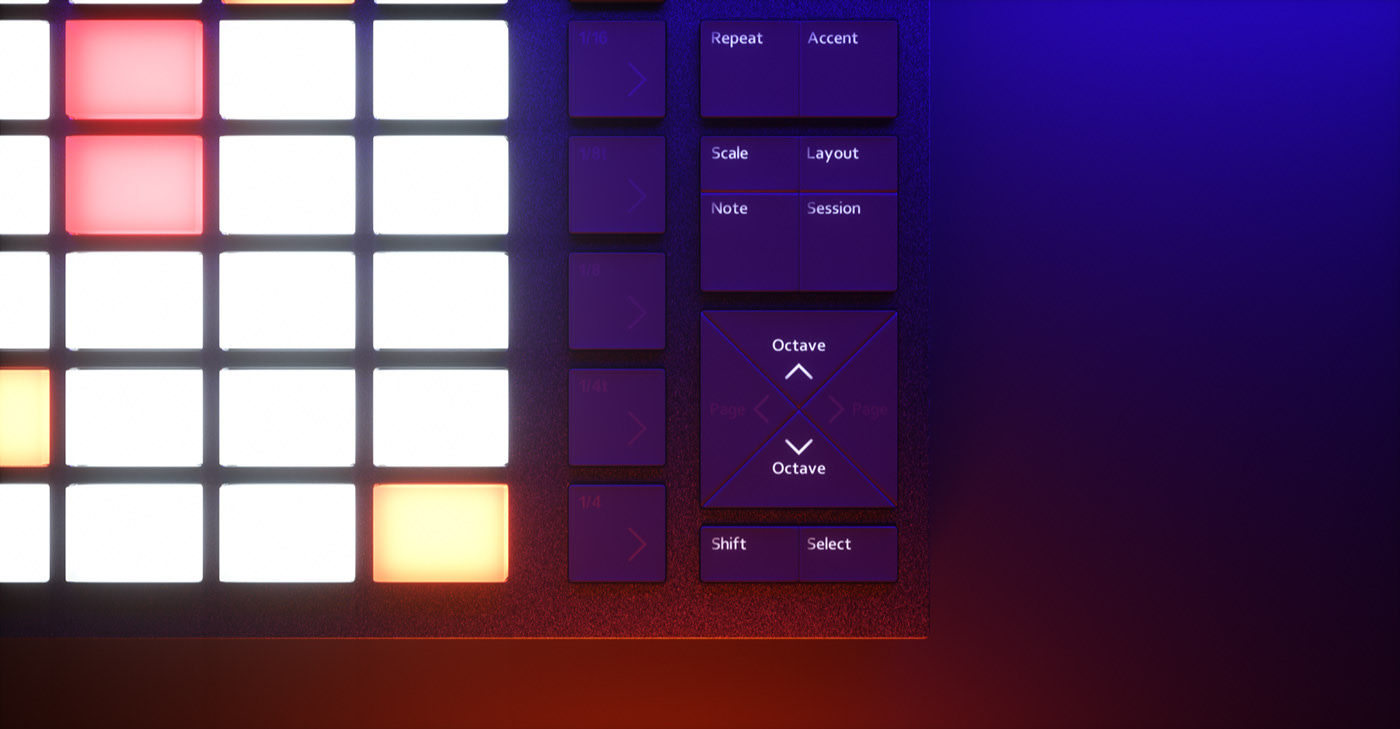 Ableton Push 2 Midi Controller 3D Model and Renders on Behance