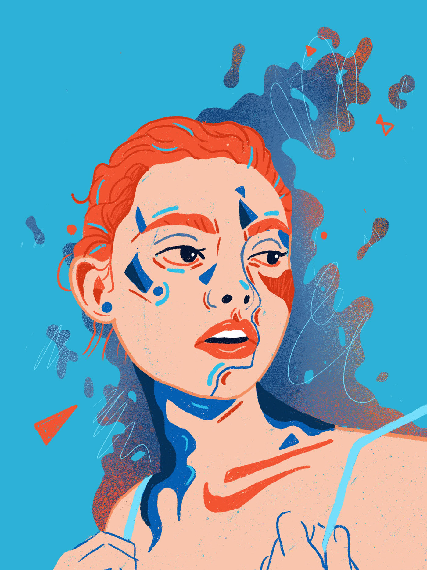 Illustrated portraits - New style on Behance