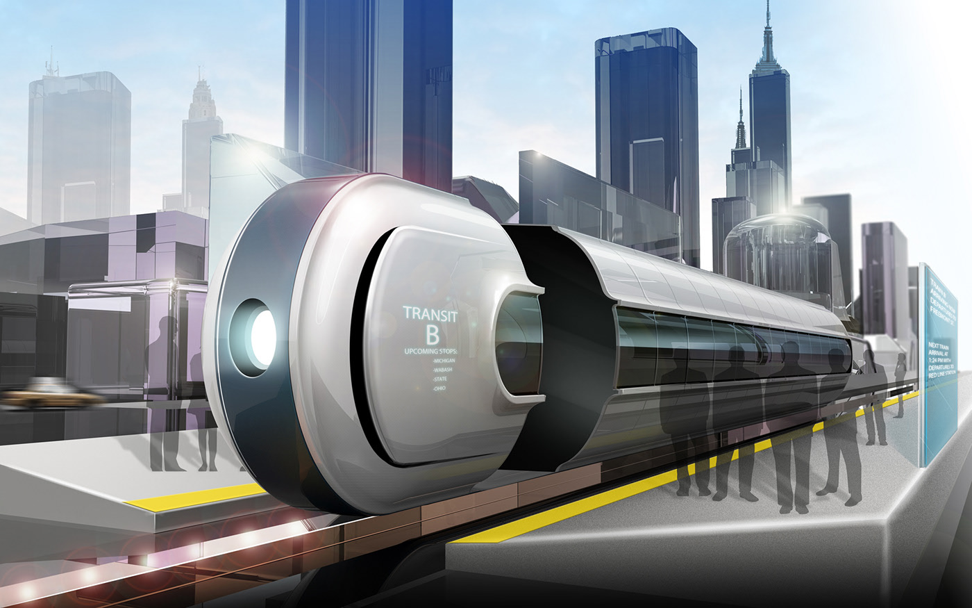 Железнодорожный транспорт будущего