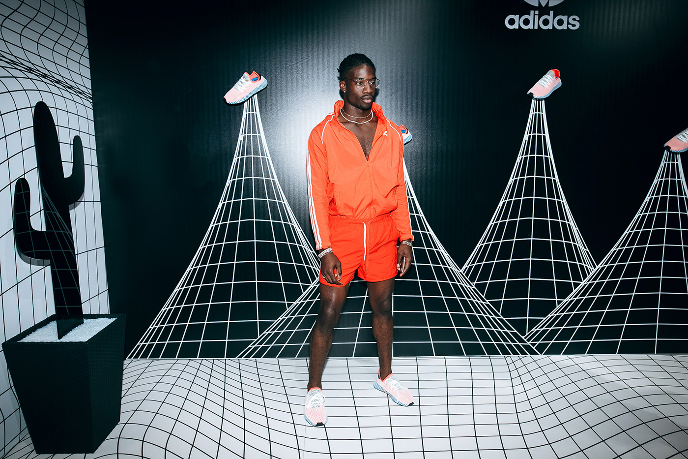 Adidas Optical illusions on Behance