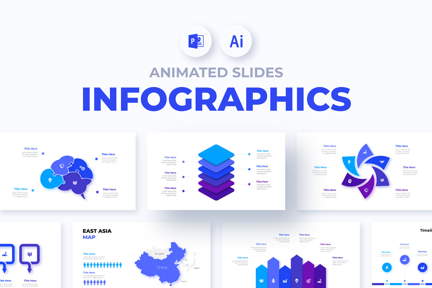 animated infographic powerpoint presentation