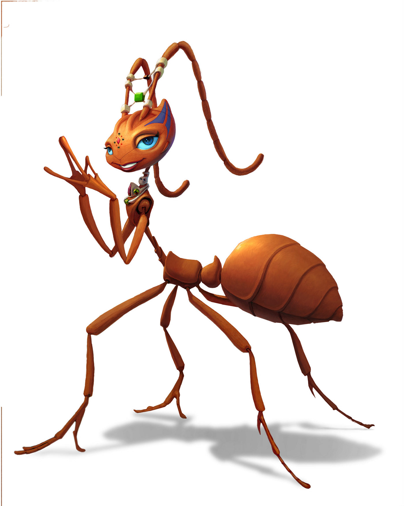 Adobe Portfolio Ant Bully ant queen hova royalty.