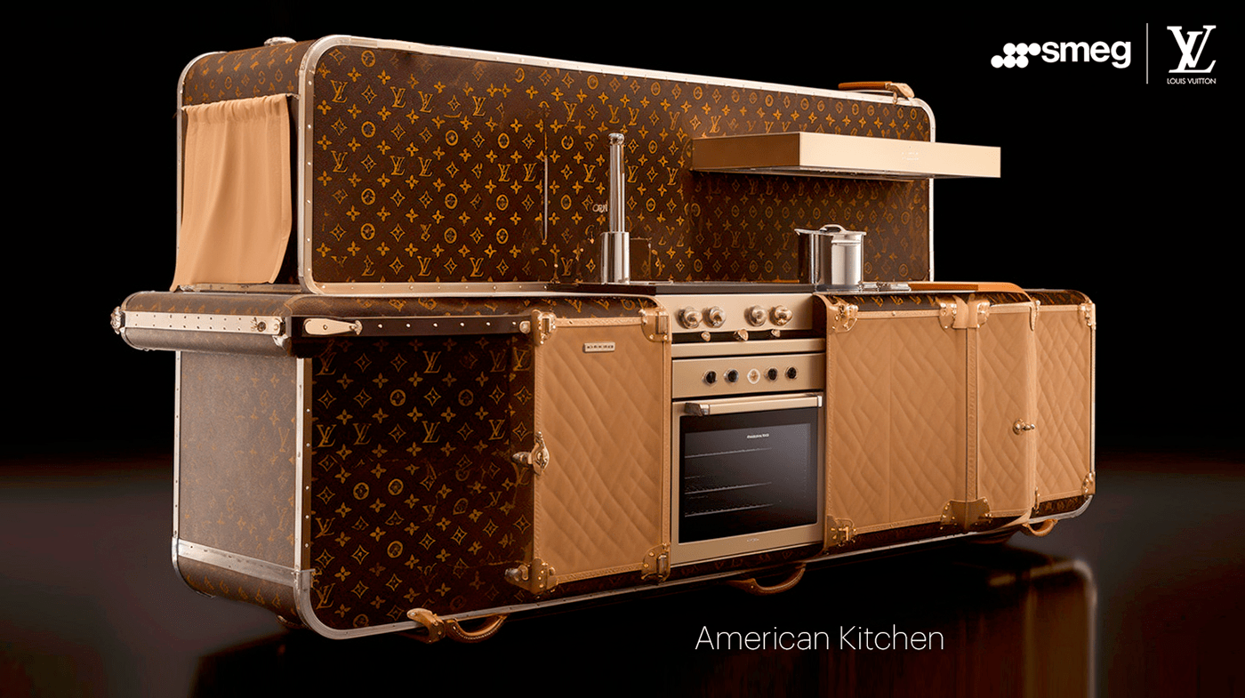 Smeg  Louis Vuitton, love story of luxury and design on Behance
