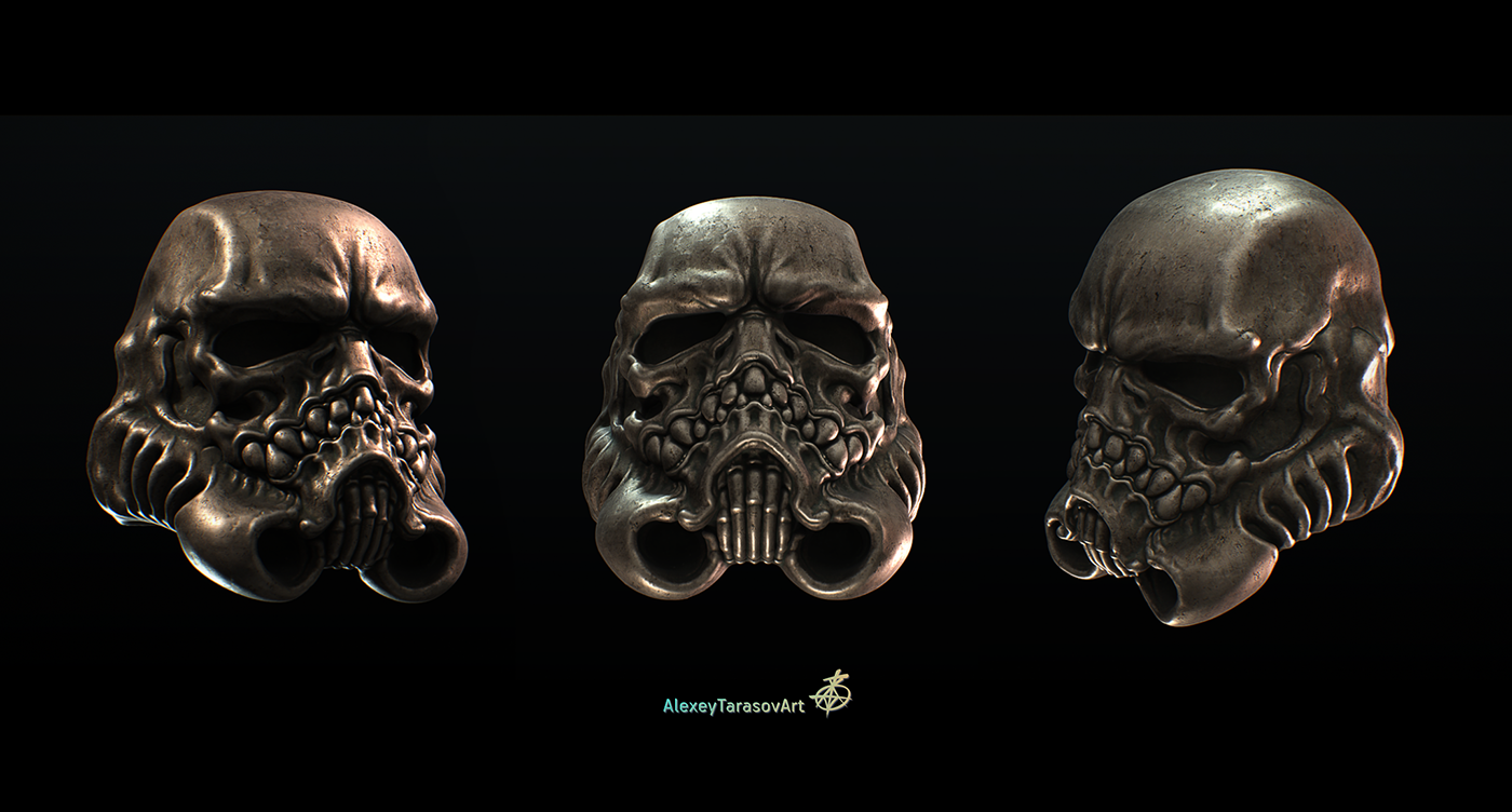 Storm Trooper Skull.
