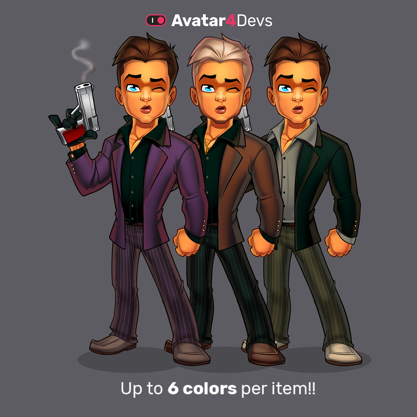 Avatar Creator 2.0 by Avatar4Devs on Behance