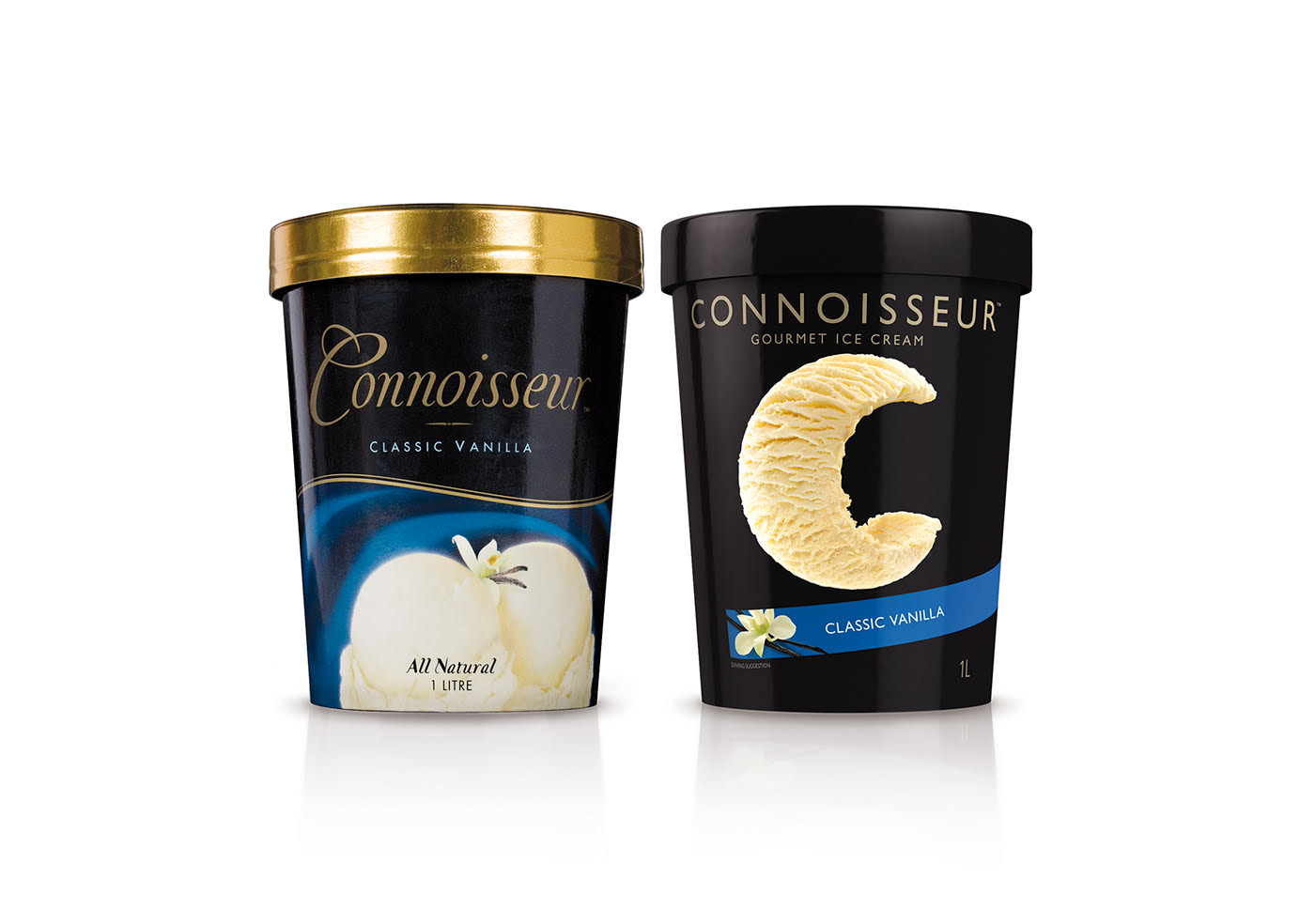 connoisseur ice cream FMCG Dieline Award.
