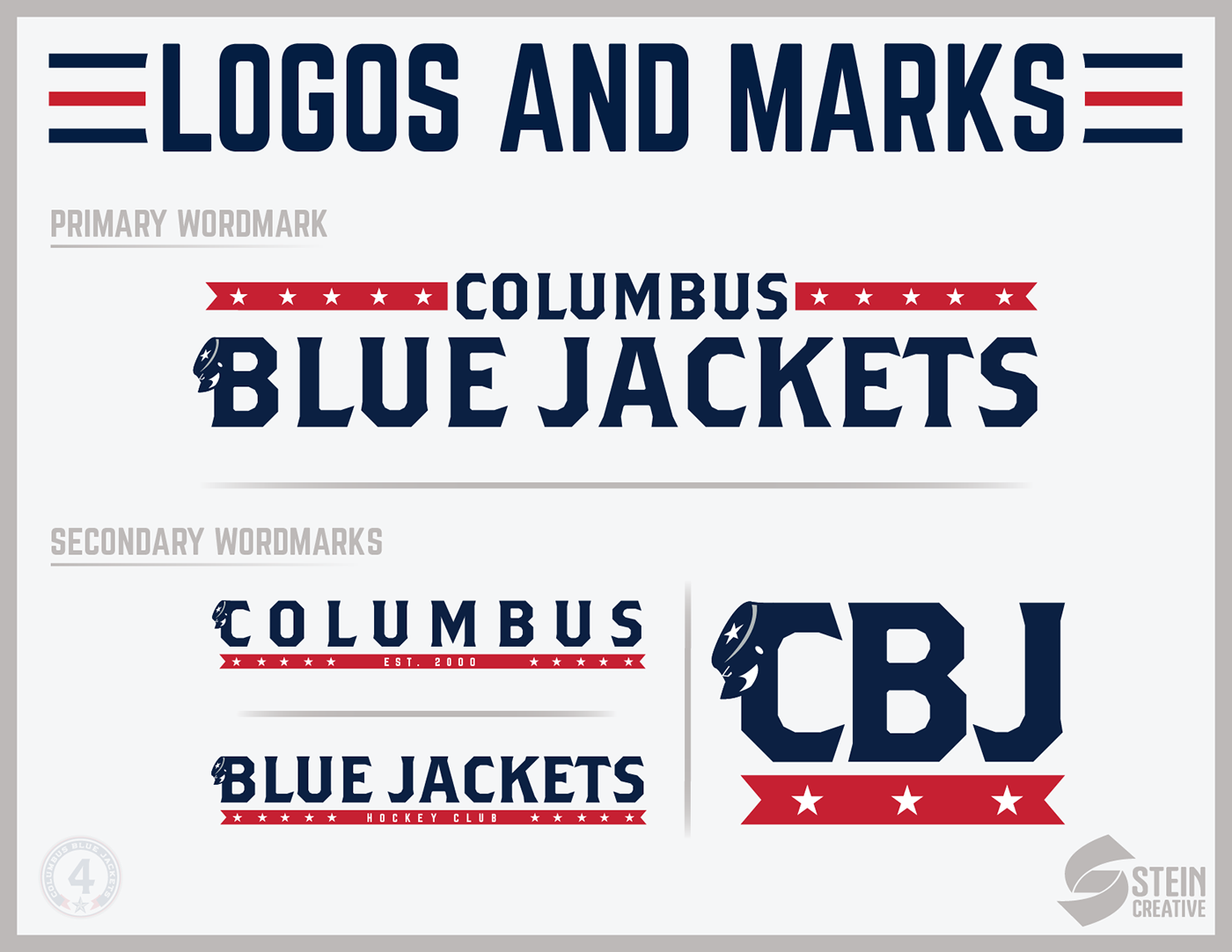 Columbus Blue Jackets Heritage Logo on Behance