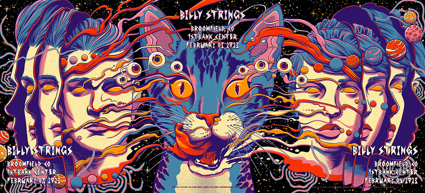 Billy Strings Posters + Merchandising on Behance