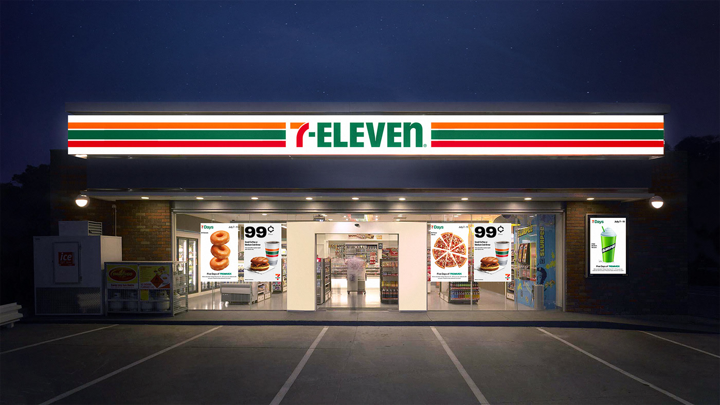 7-Eleven sell stamps in USA 