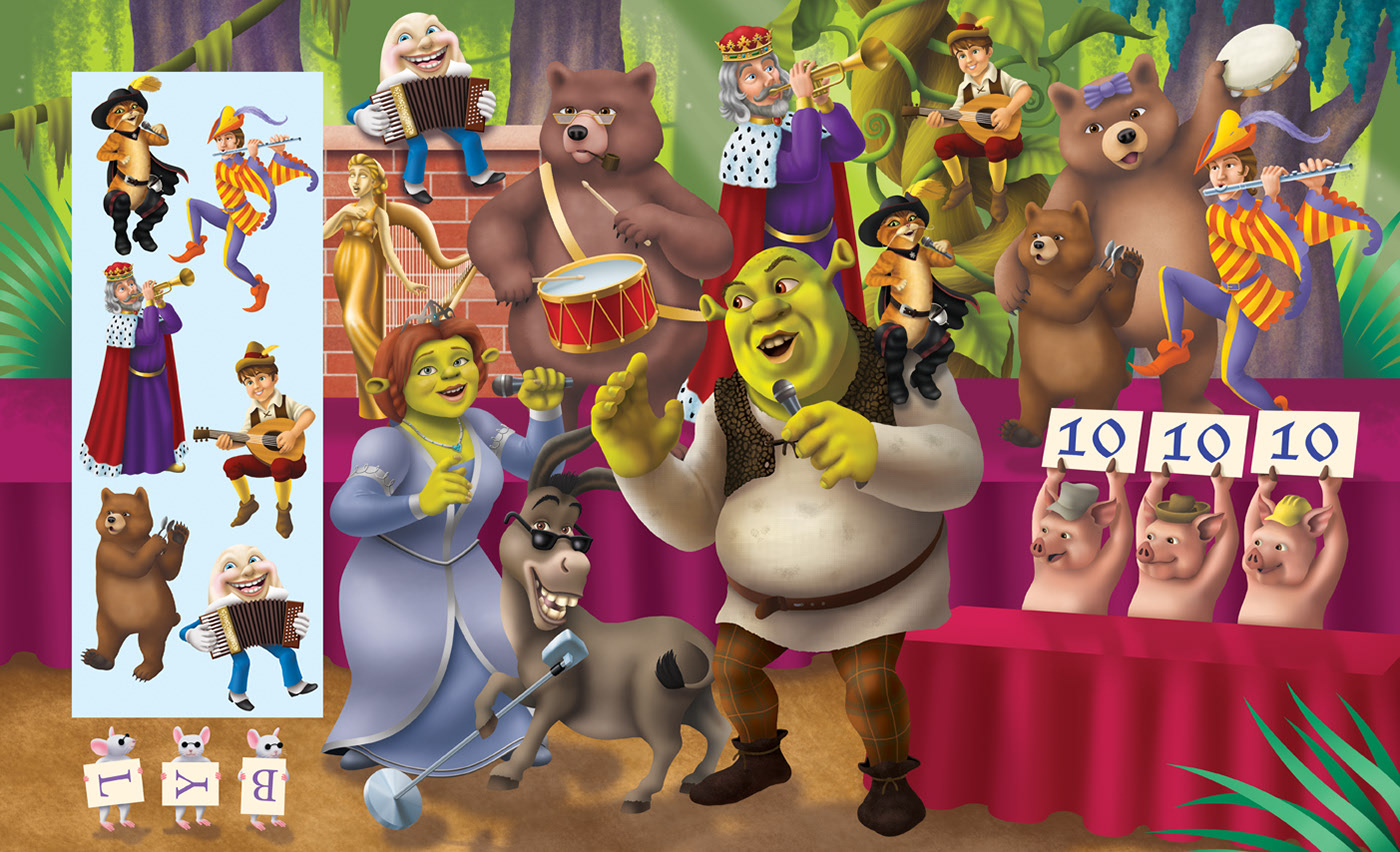 Shrek on Behance