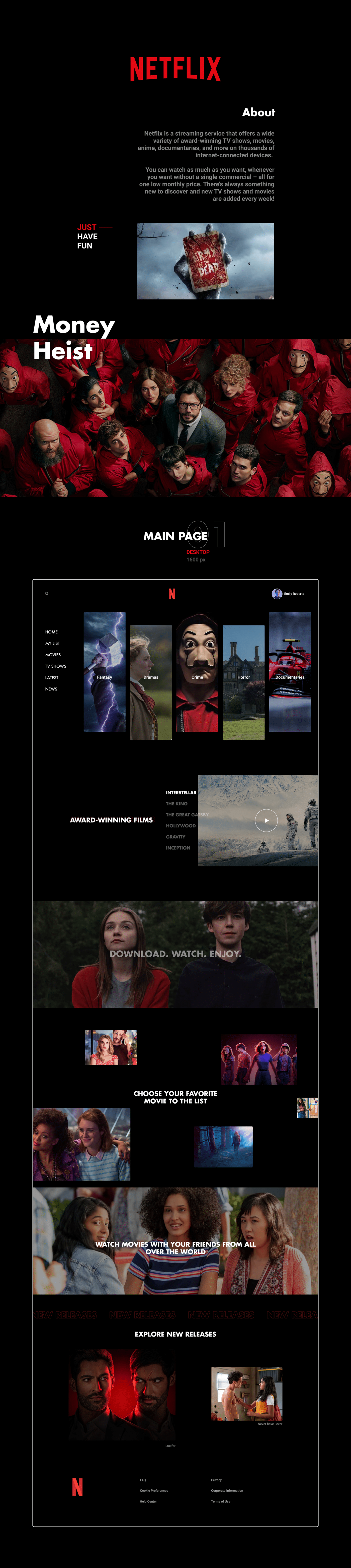 Netflix Player Redesign Concept on Behance