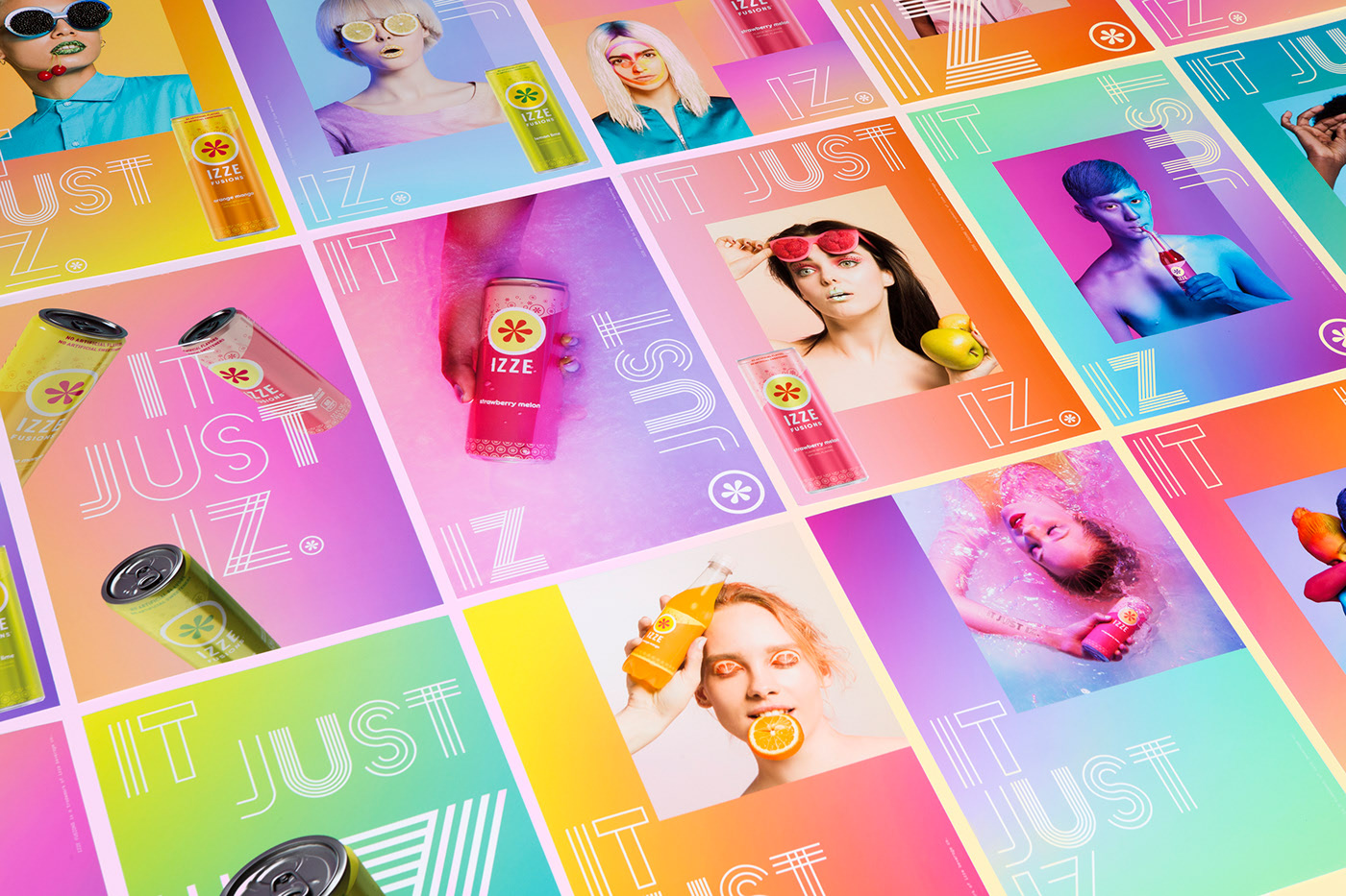 Celebrating Diversity and Fluidity for IZZE Sparkling Juice Campaign