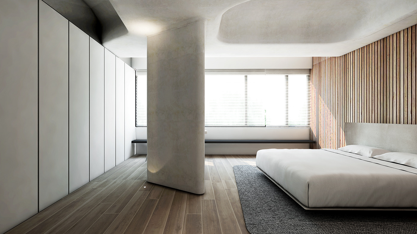 Interior design of residence in Taipei | Behance