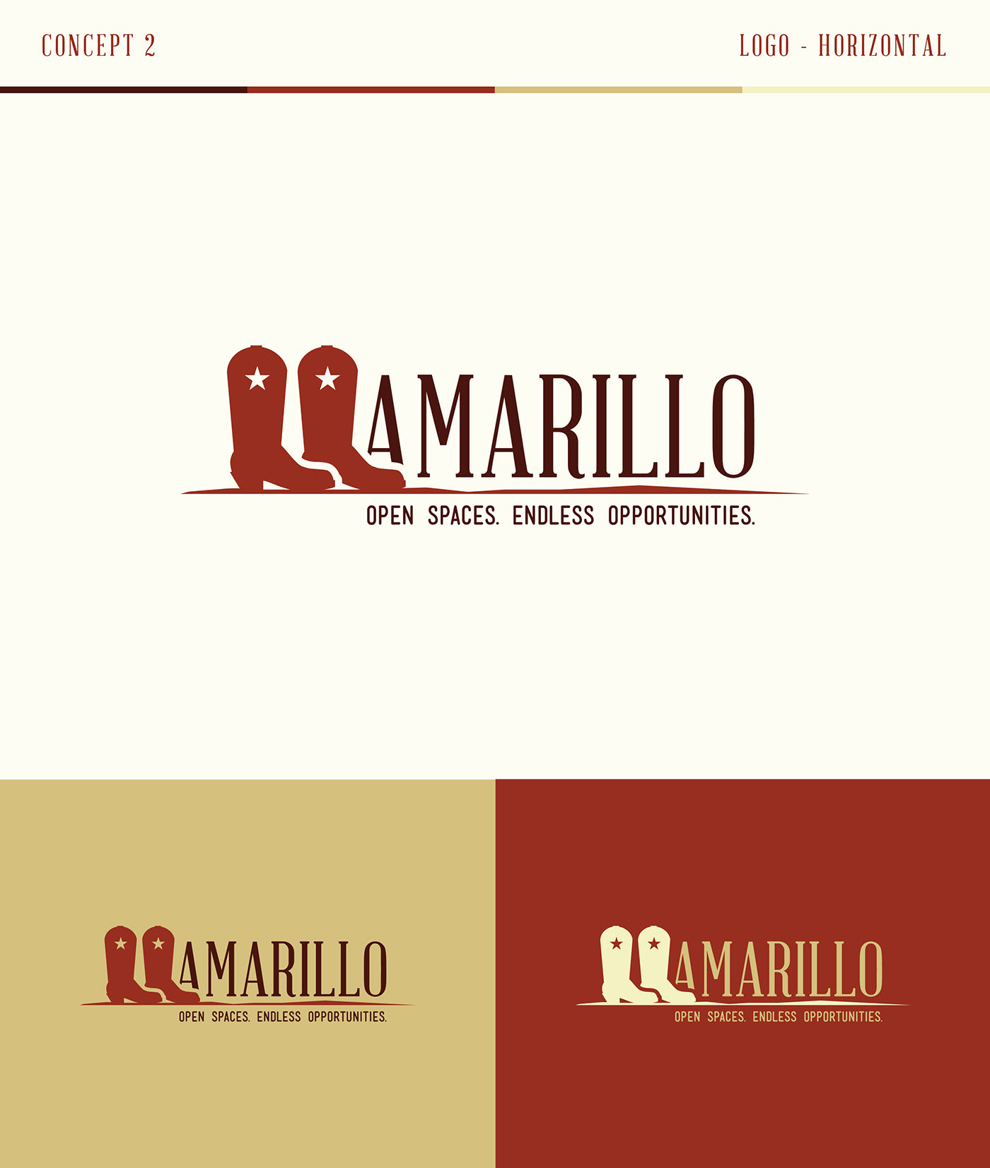 Amarillo Logo Concepts on Behance