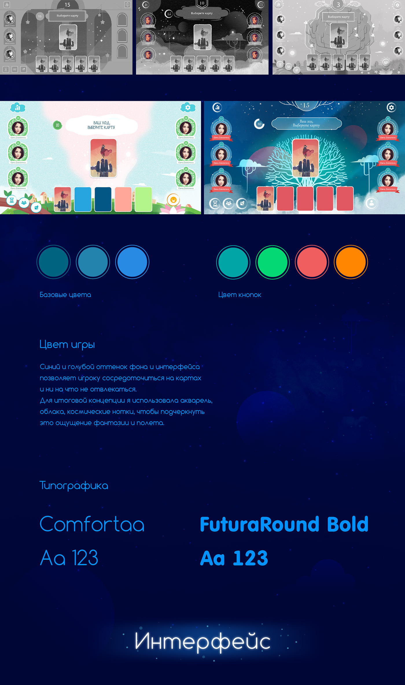 Imagination online board game / game interface on Behance