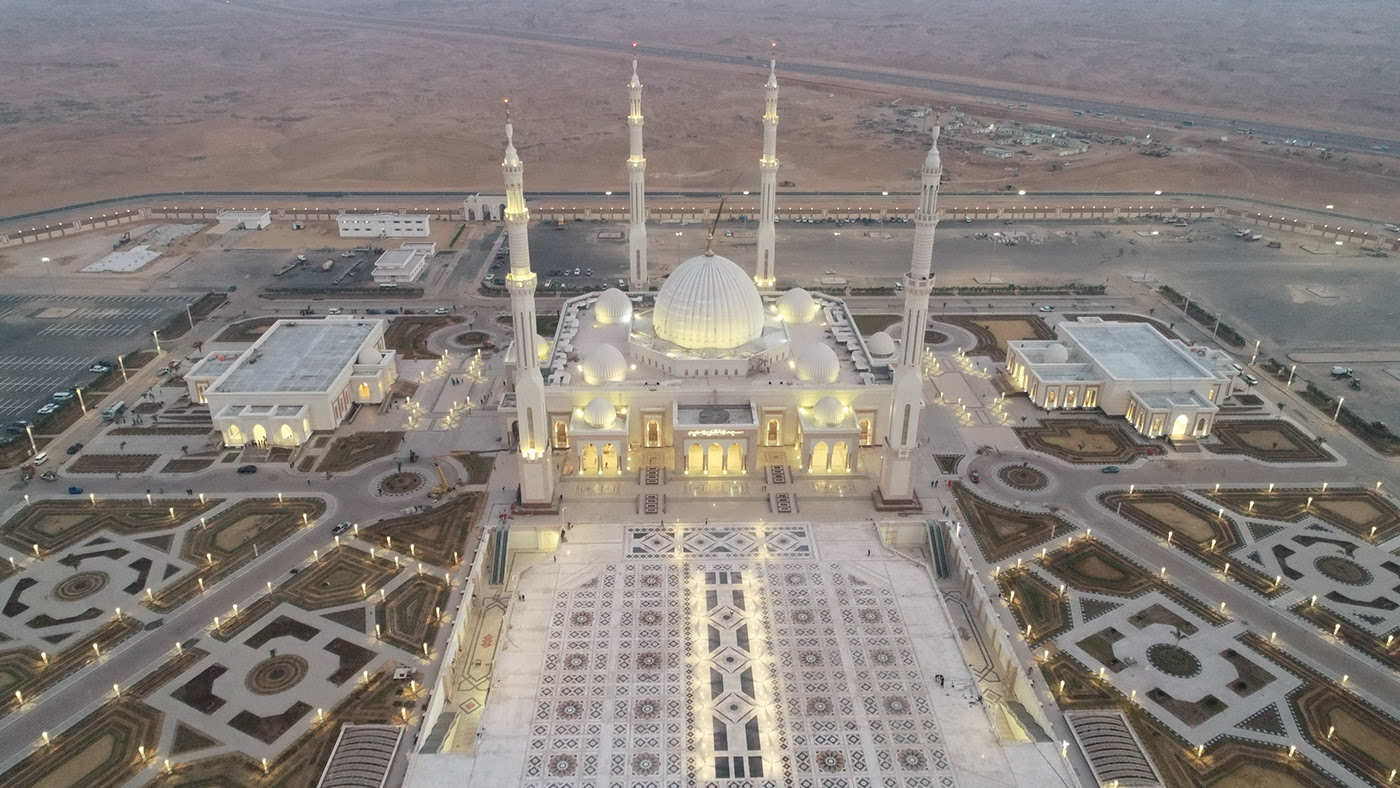 مسجد الفتاح العليم - العاصمة الإدارية - مصر. 