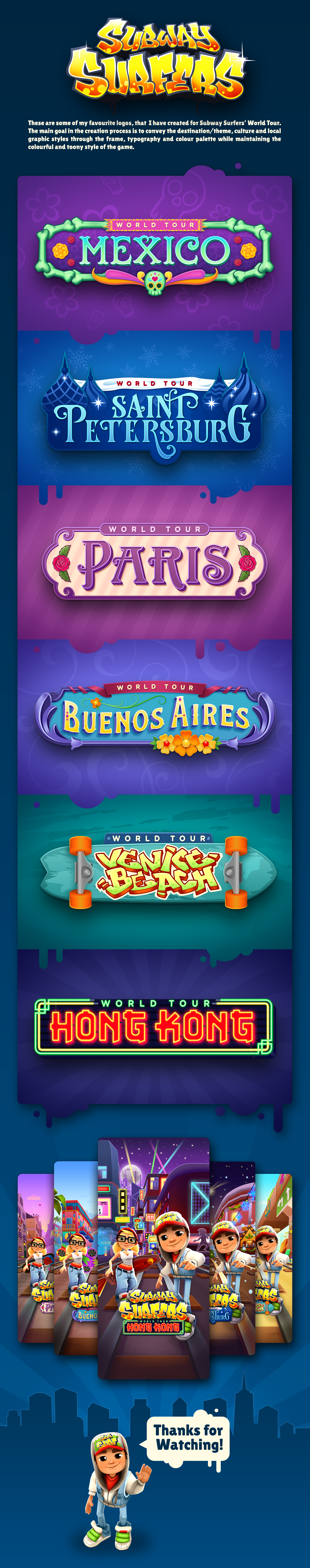 Logos - Subway Surfers on Behance