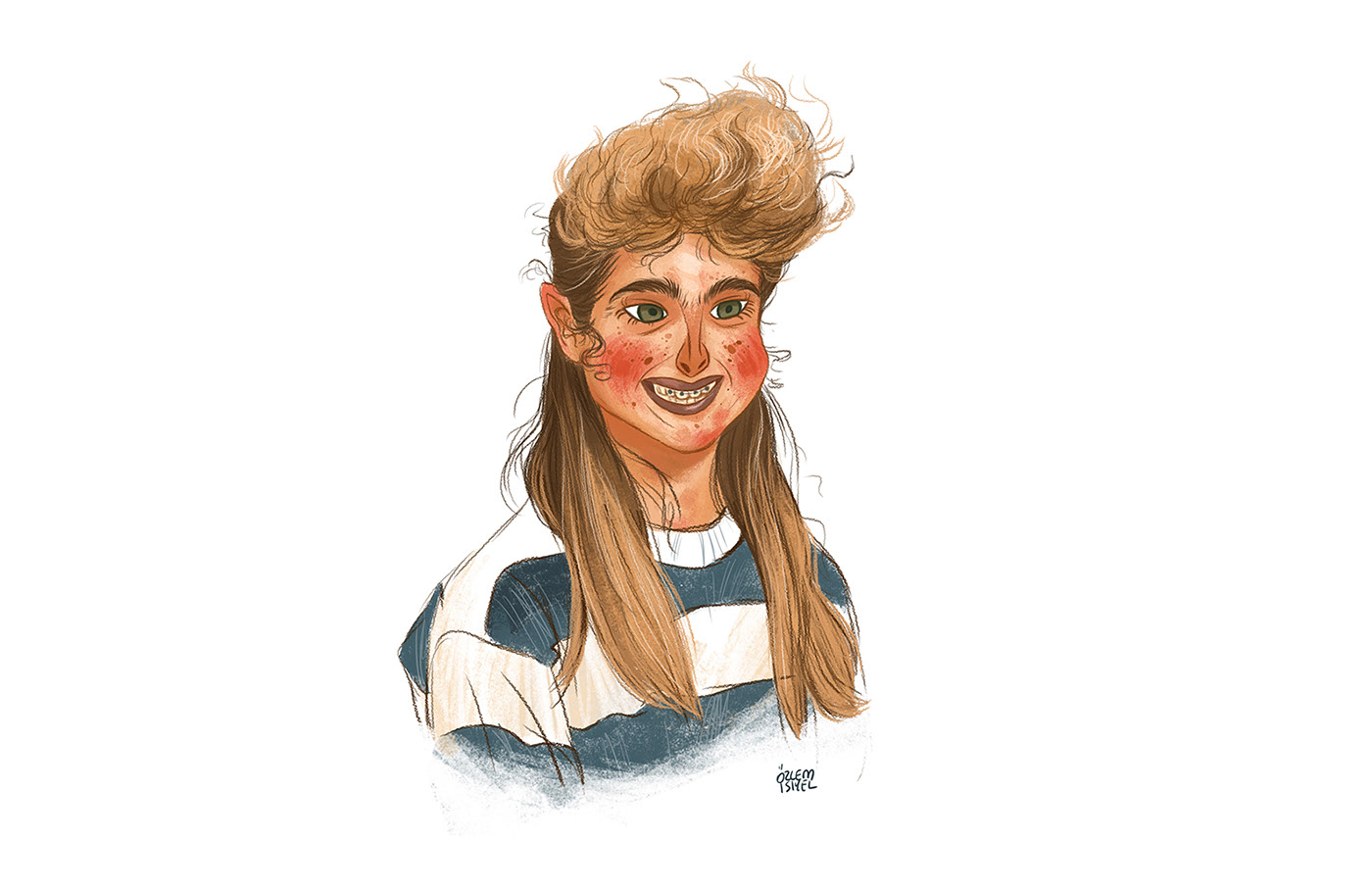 Weird Hair Portraits on Behance