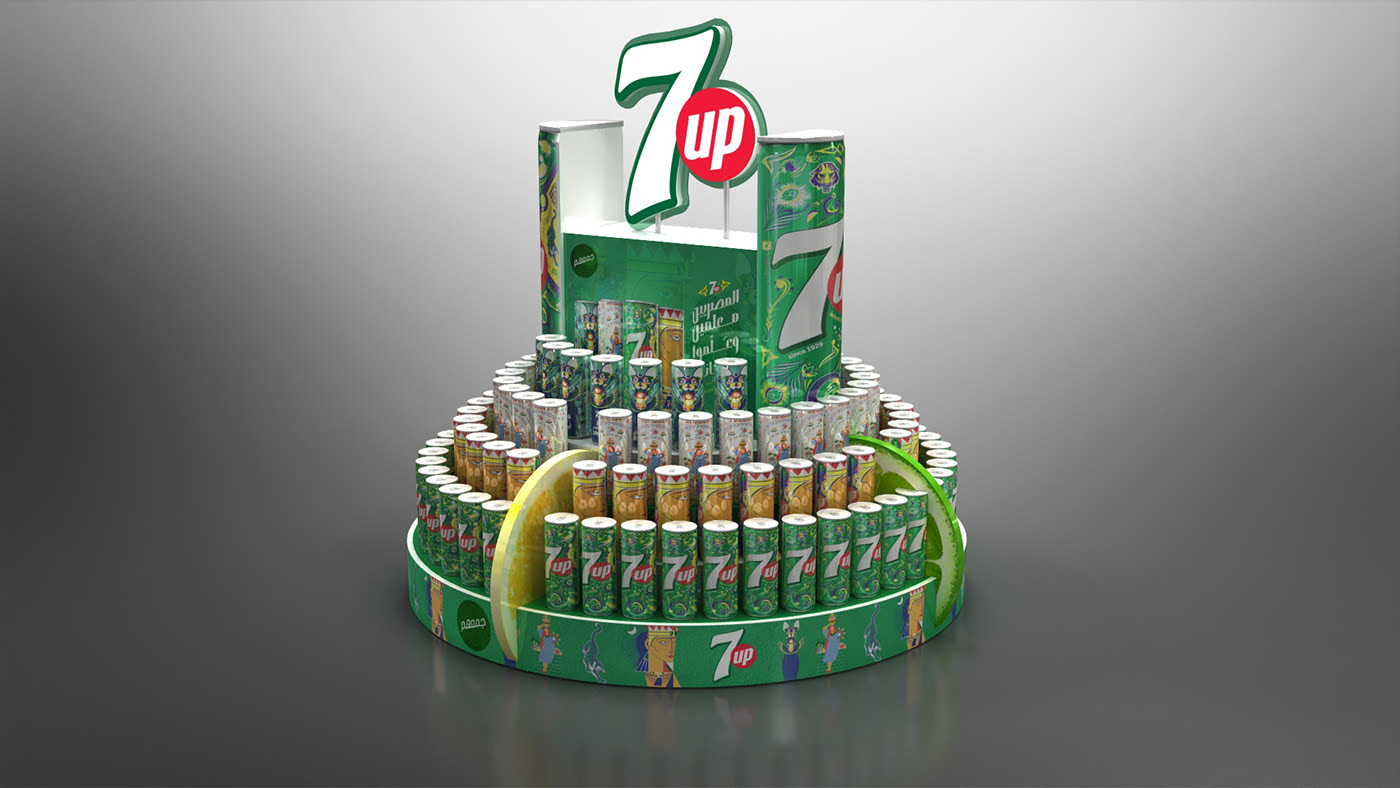 7 Up on Behance