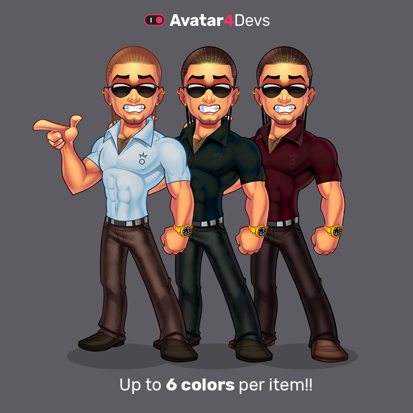 Avatar Creator 2.0 by Avatar4Devs on Behance