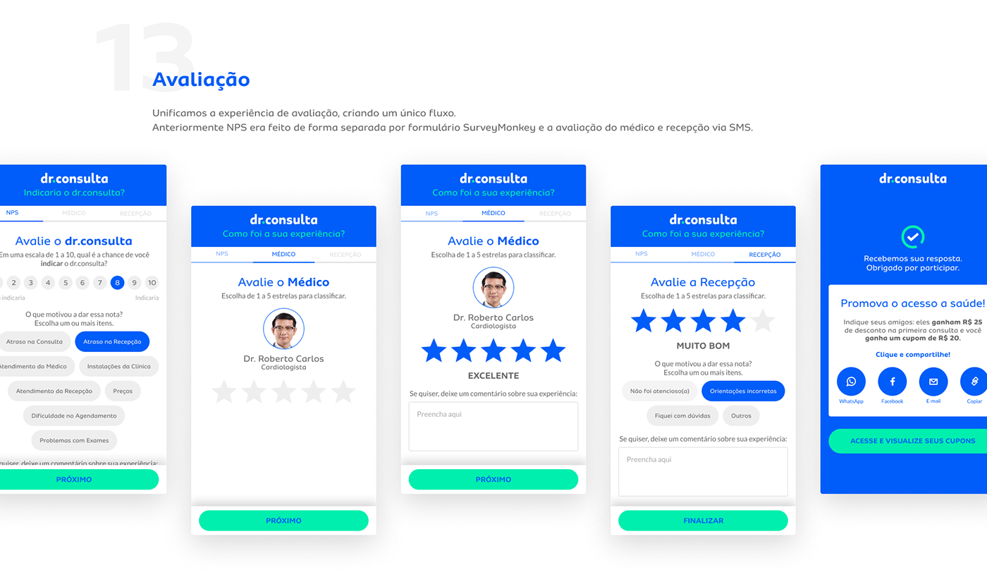 Redesign Dr.Consulta on Behance