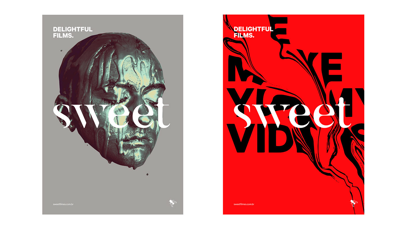 Sweet films. Книга graphic Design 2019. Группа Sweet плакаты.