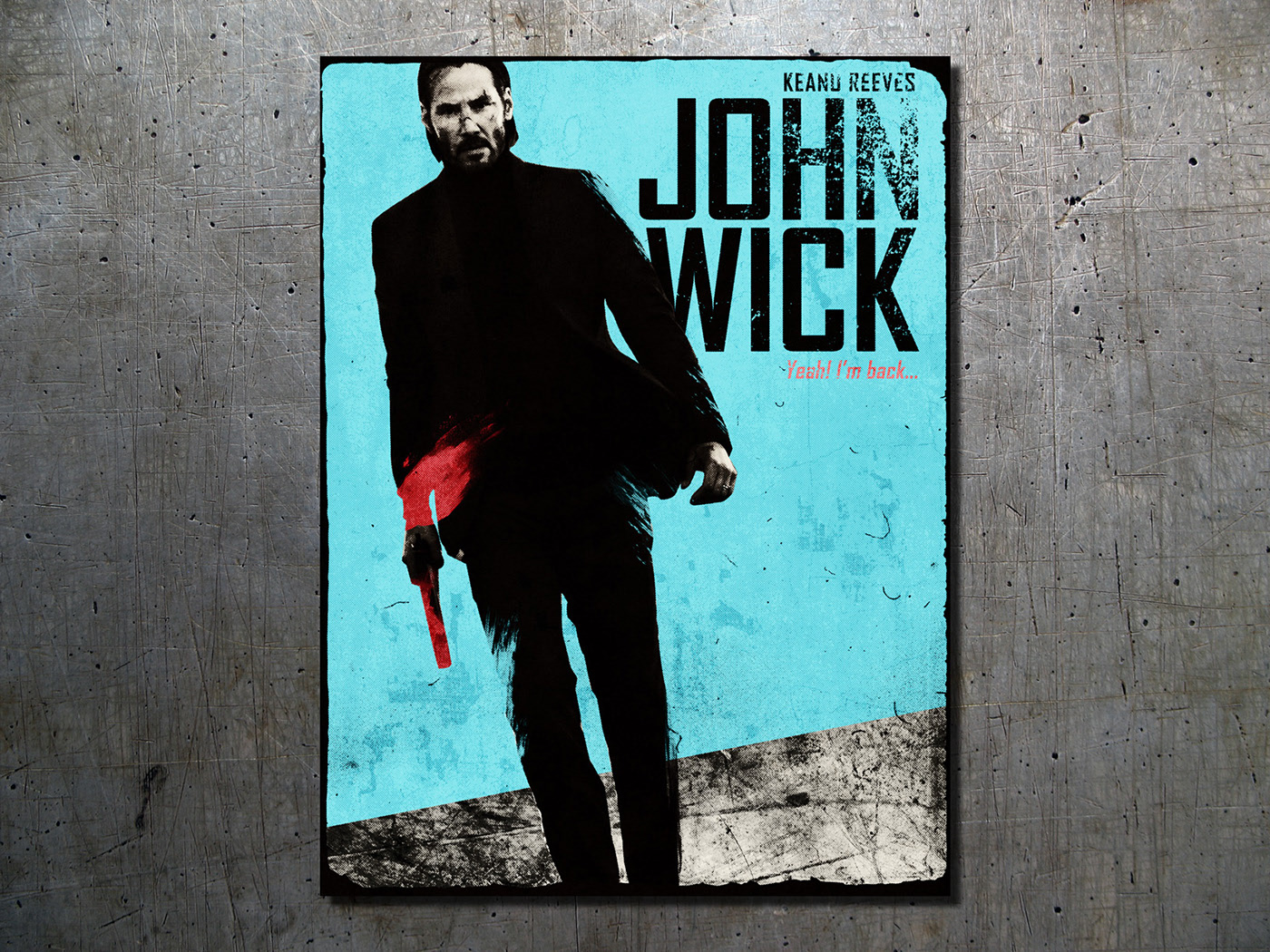 John Wick (2014) [1000 x 1490]  Movie posters design, Movie artwork,  Marvel movie posters