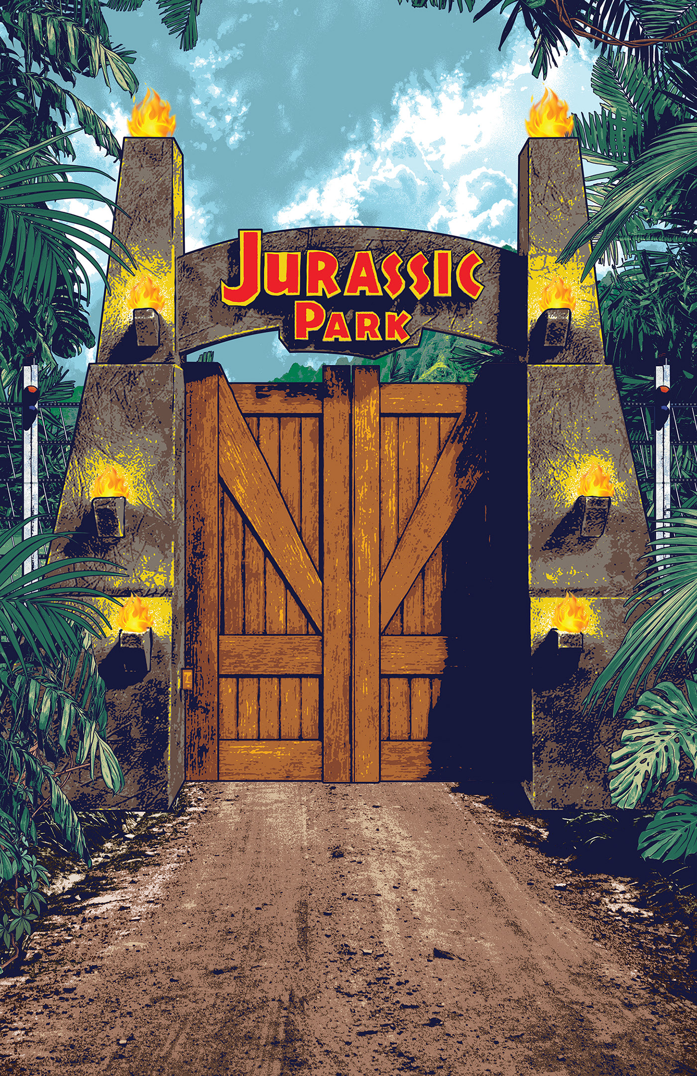Señuelo gravedad Confrontar Jurassic Park Franchise CP Style Guide 2021 on Behance