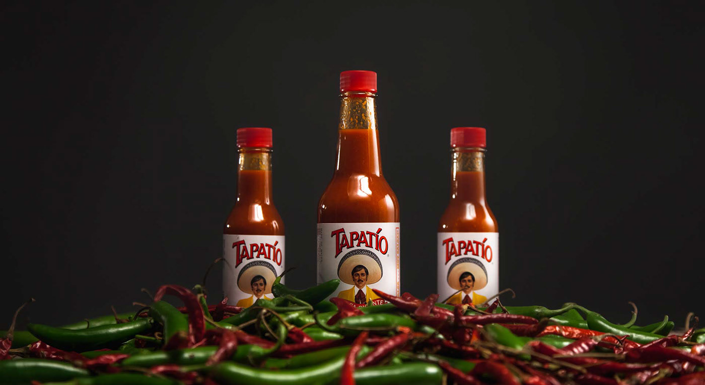 Tapatio Hot Sauce Webdesign.