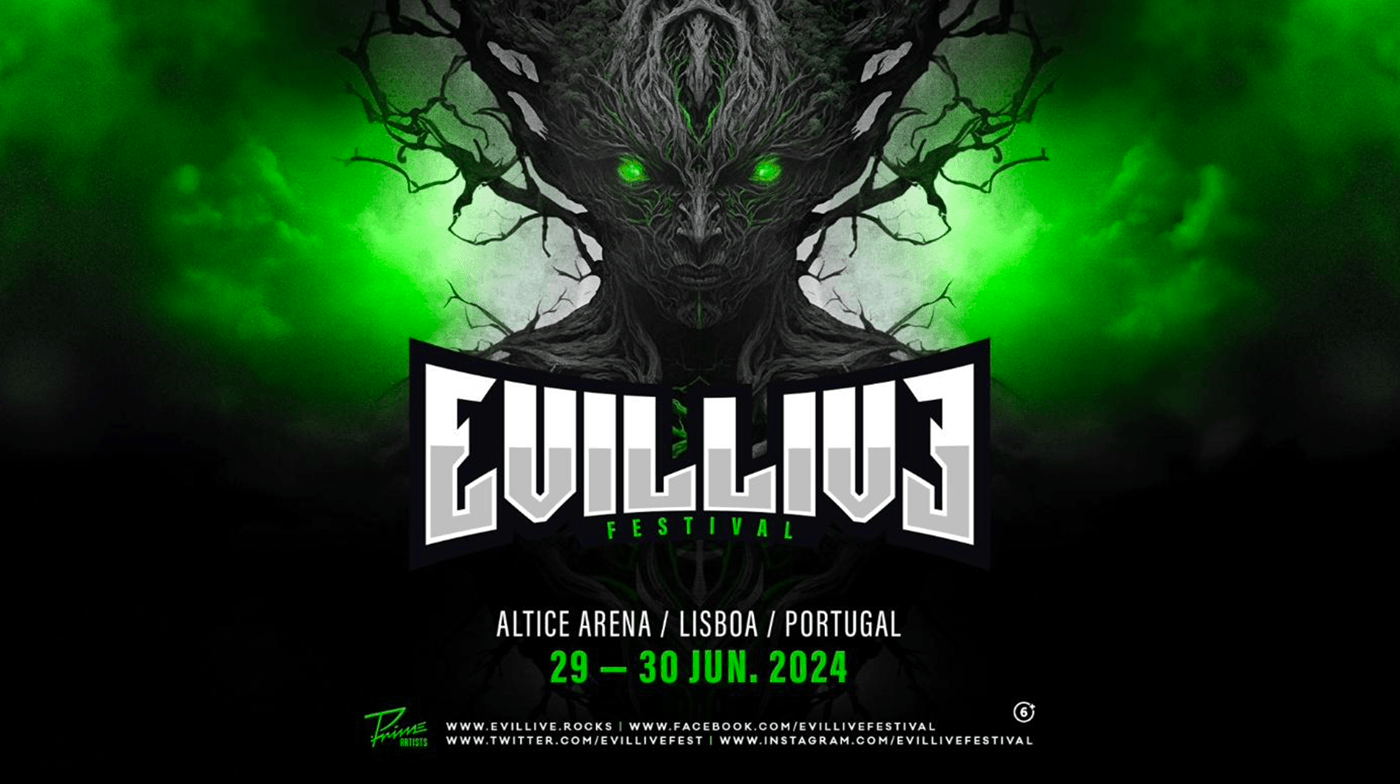 EVIL LIVƎ FESTIVAL a 29 e 30 Junho 2024 – Altice Arena, Lisboa