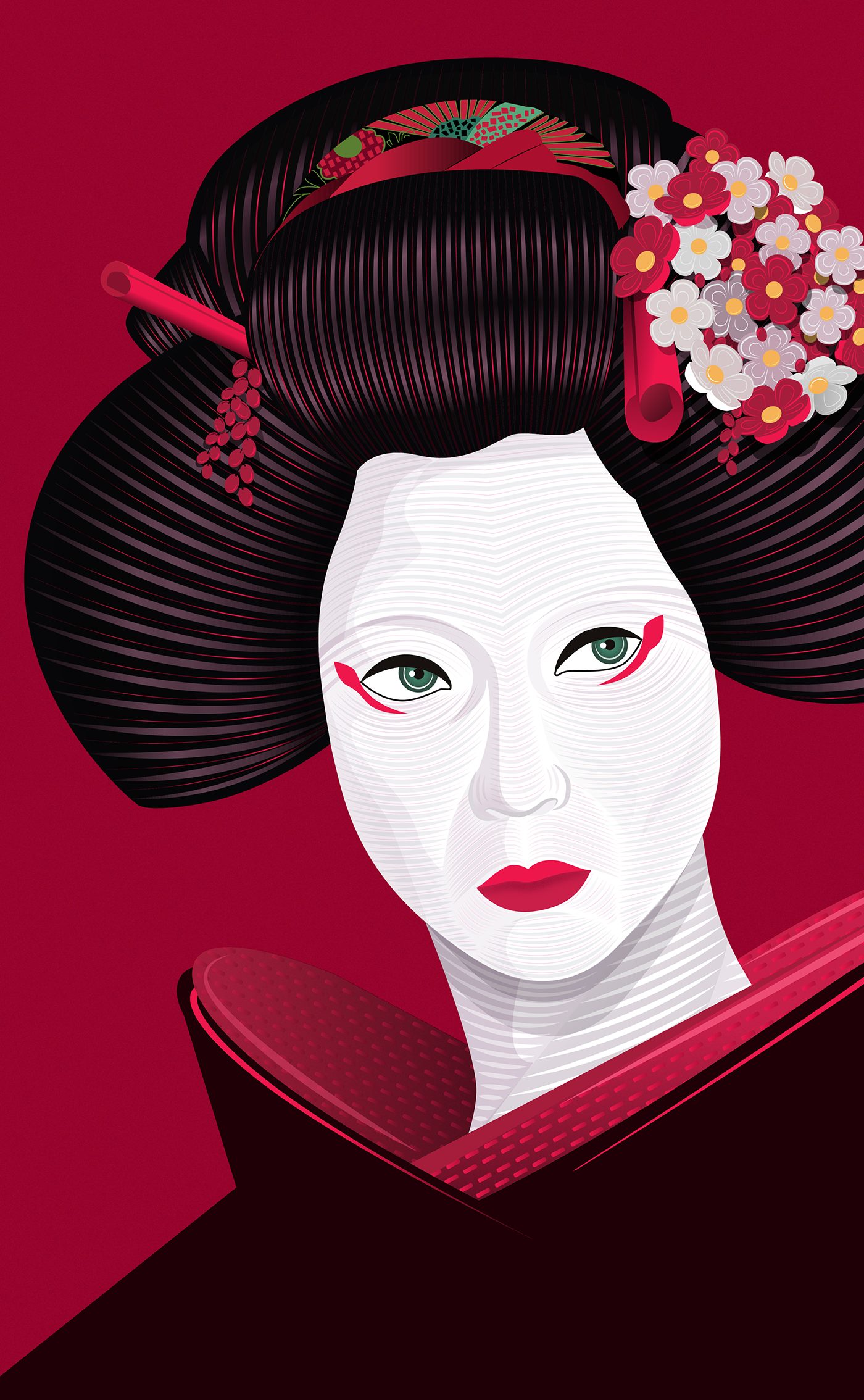 Memoirs of a geisha on behance