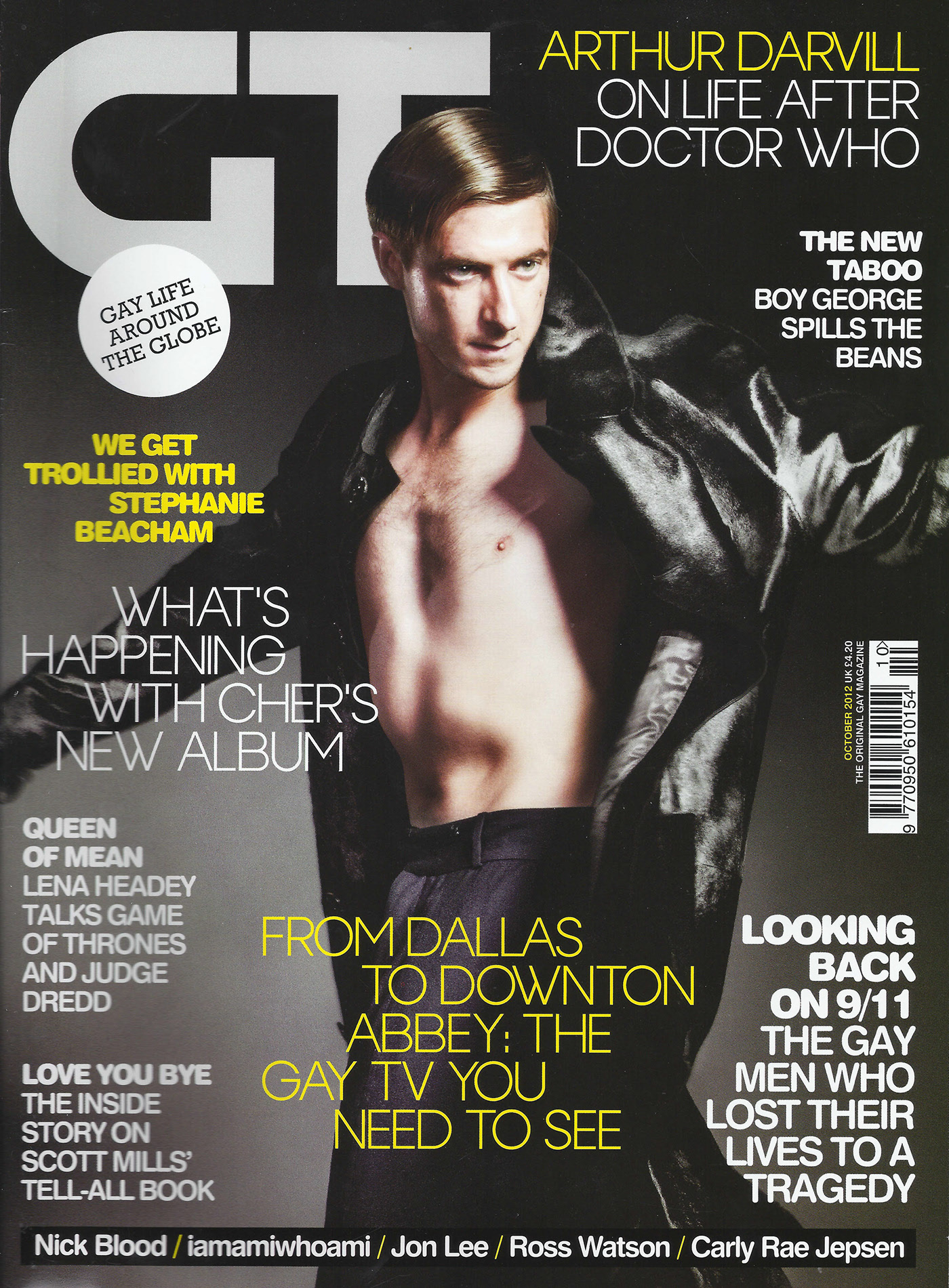 arthur darvill Creative styling gaytimes cover Main Feature Menswear gt.