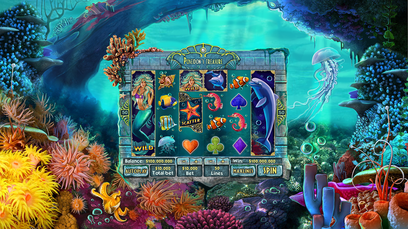 ocean treasure игровой автомат