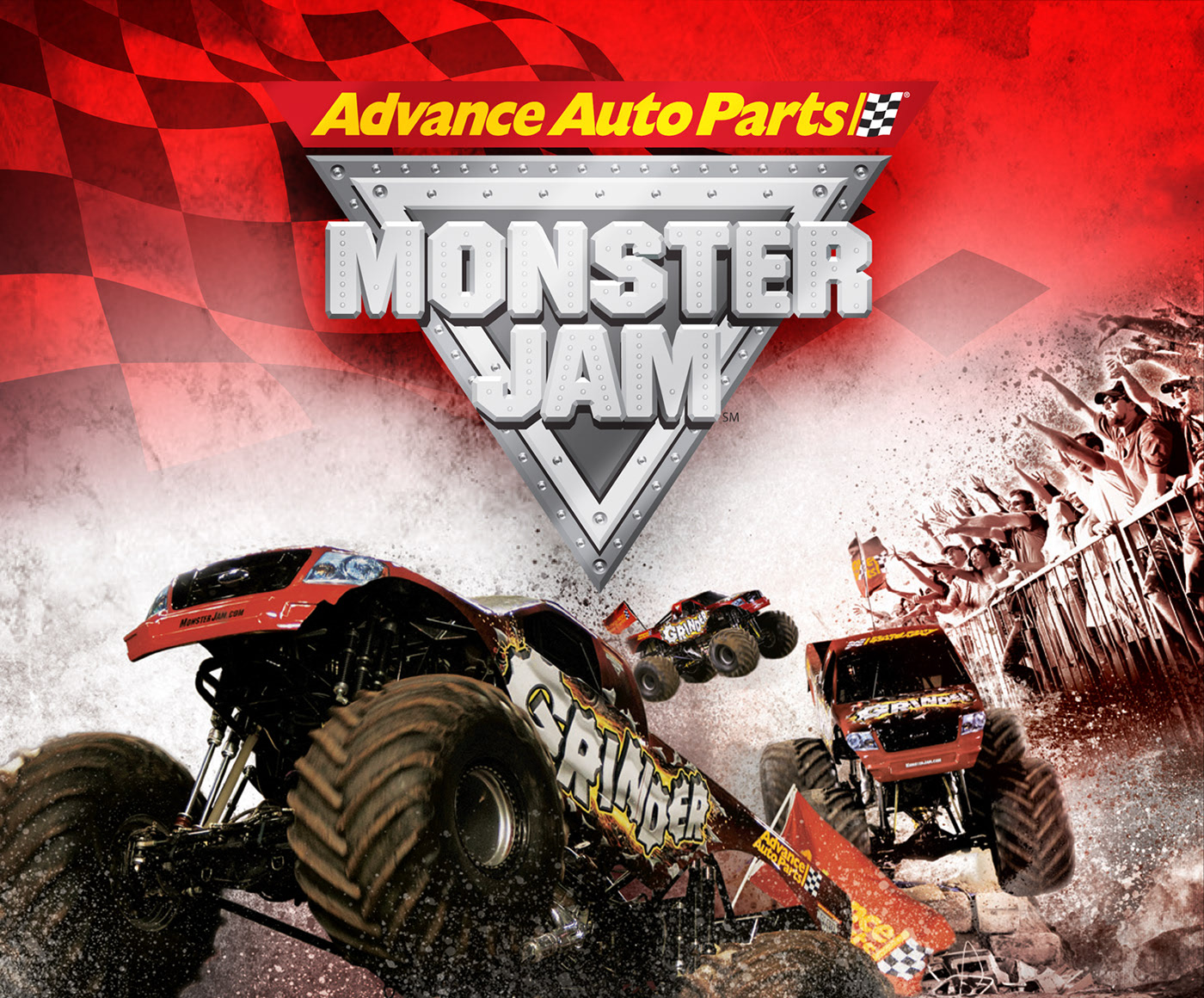 advance auto parts monster Truck rally monster jam partnership Sponsorship ...