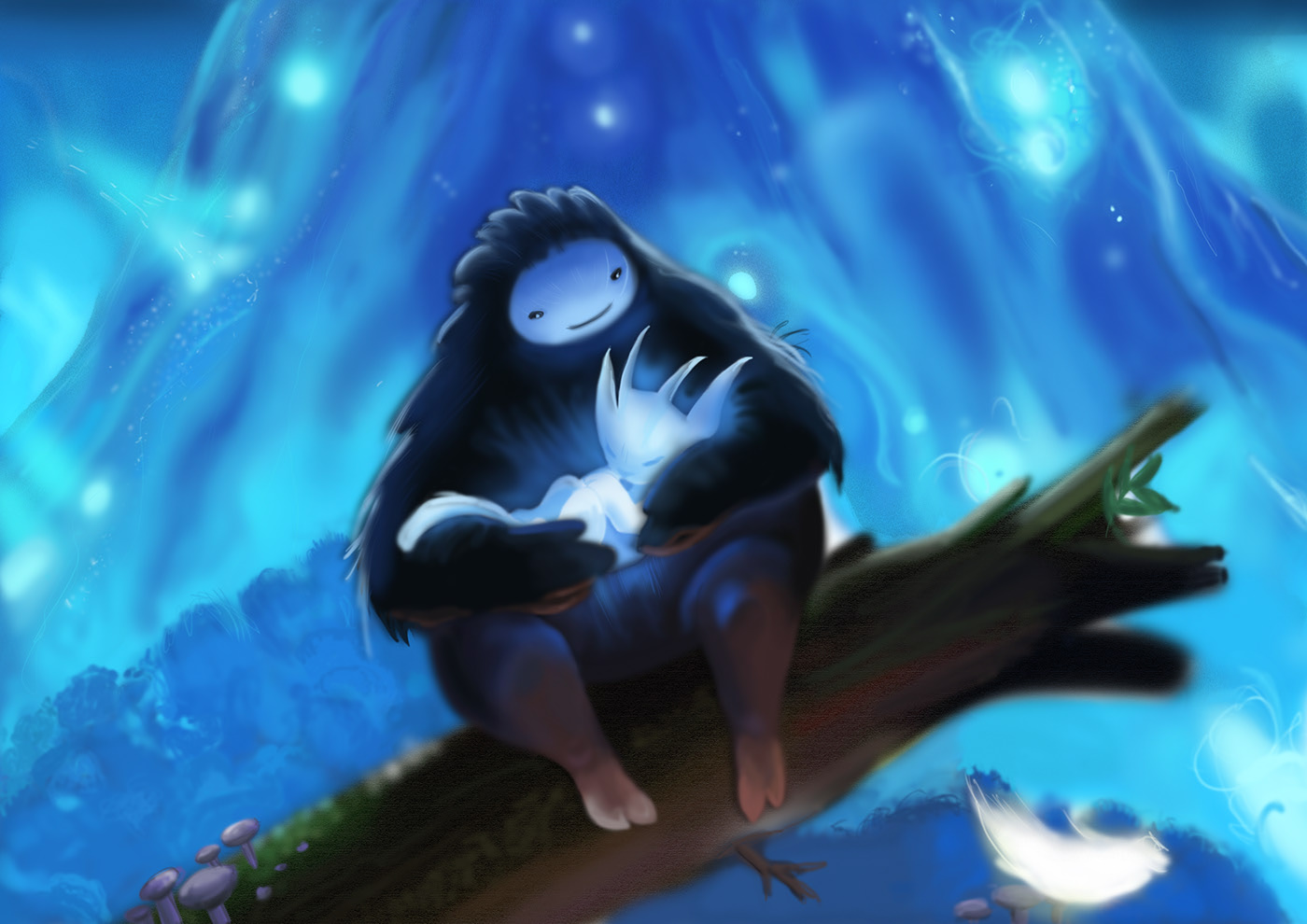 Ori and the Blind Forest Fan Art.