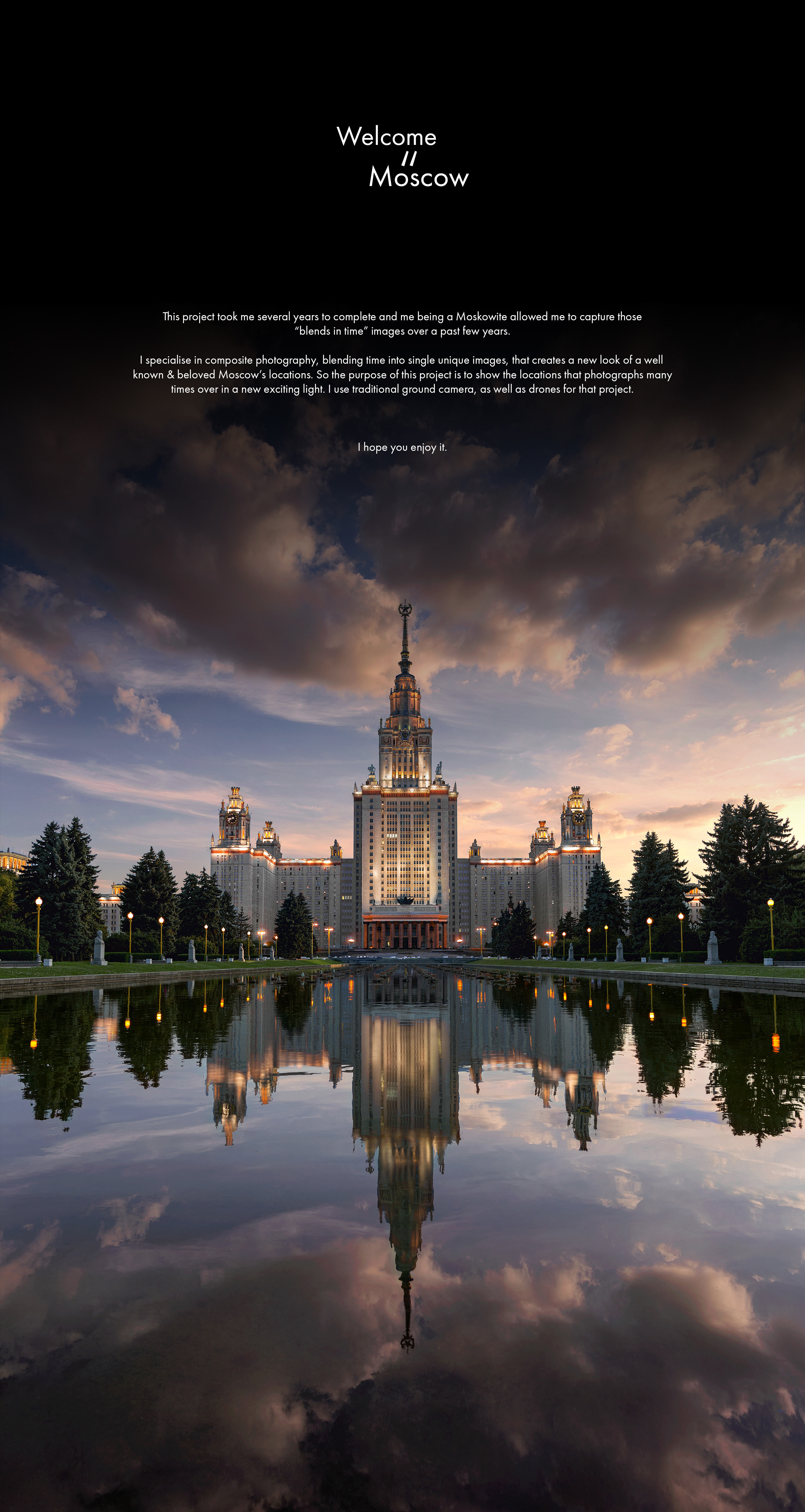 Welcome to Moscow Photography Series