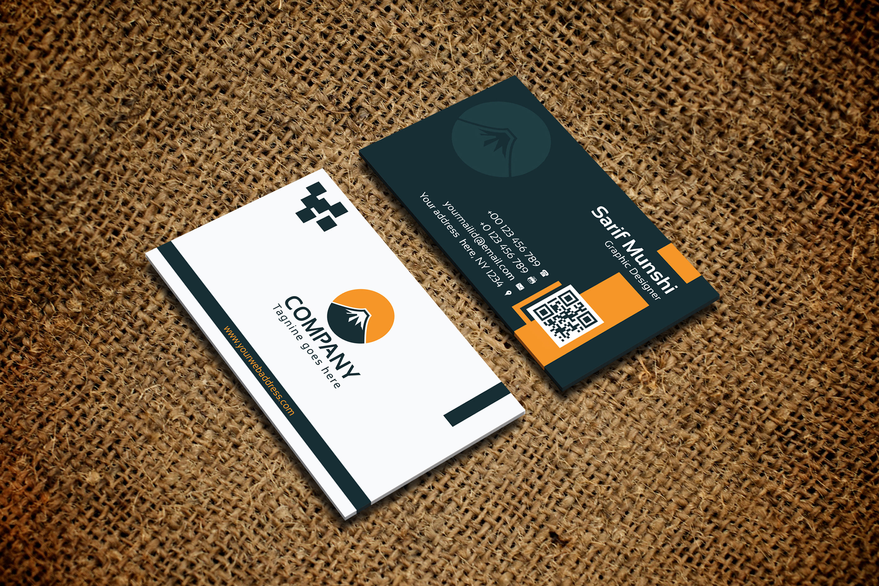 Creative Modern Business Card - Free Download