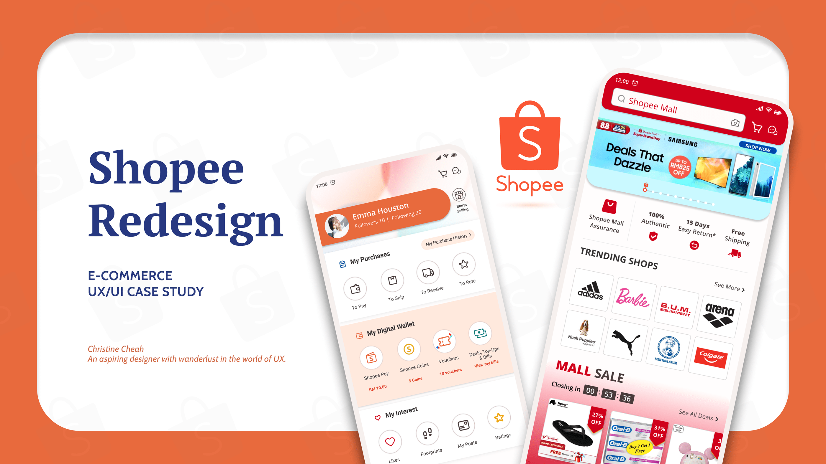 Shopee Redesign UX/UI research Case Study on Behance