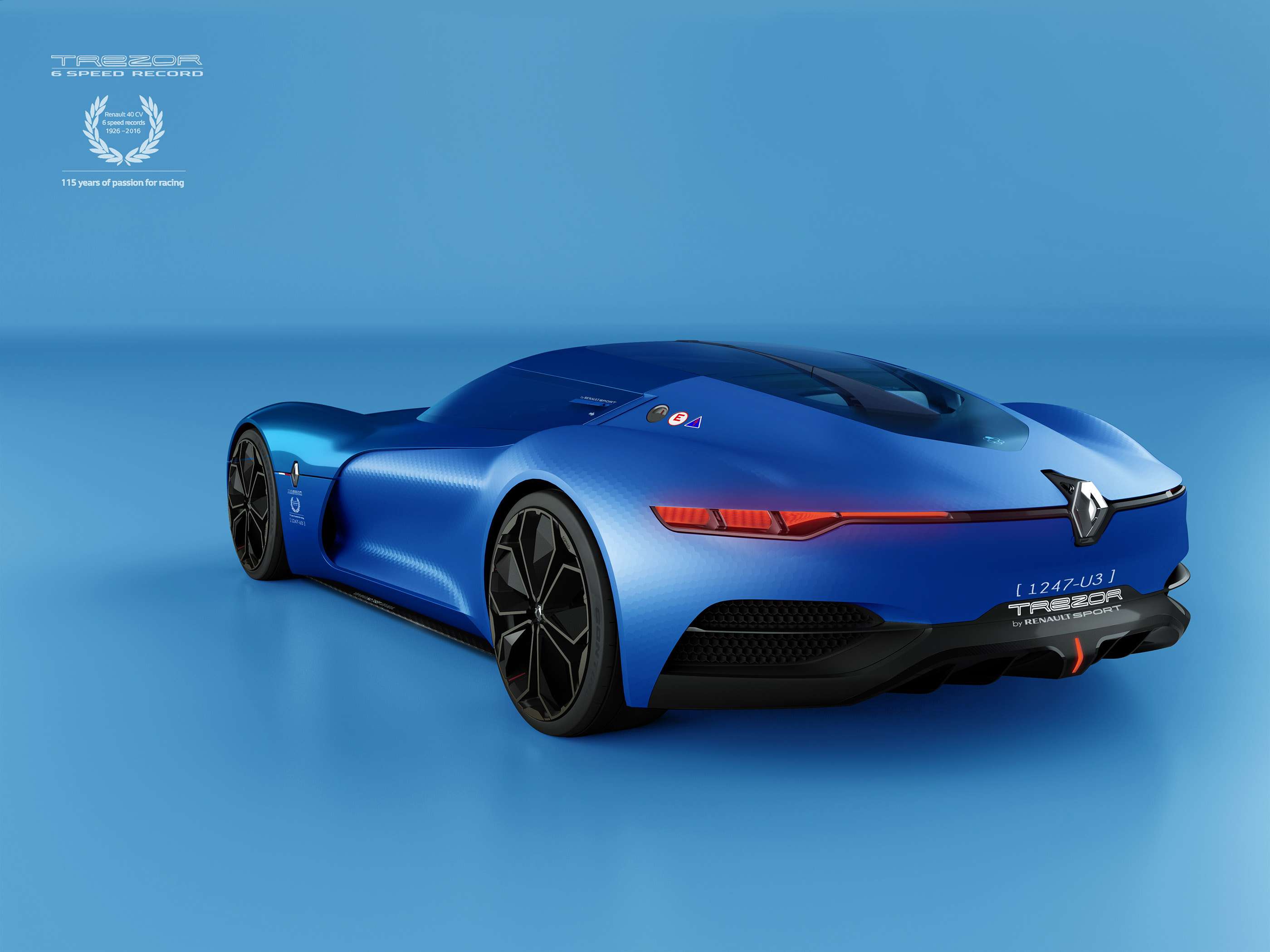 RENAULT *TREZOR - 6Speed_record_livery 90th Anniversary on Behance